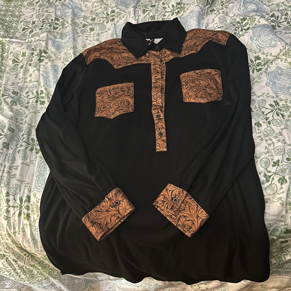 Crazy train western dress